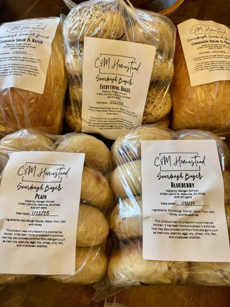 Sourdough bread made at C&M Homestead is available at Natural Abundance in Aberdeen. Photo courtesy of C&M Homestead.