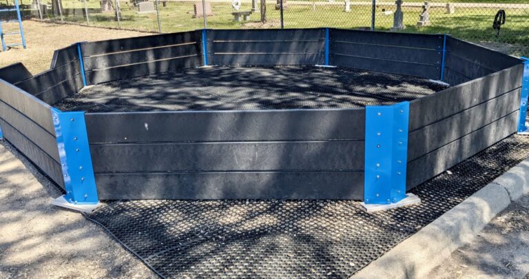 A gaga ball pit, like this one at C.C. Lee Elementary School, will be added at the Brown County Fairgrounds this summer. Aberdeen Insider photo by Scott Waltman.