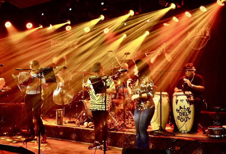 Salsa del Soul, a Latin American band from the Twin Cities, will play Saturday, June 28 during a block party at Central Park. The free event is being organized by K.O. Lee Aberdeen Public Library. Courtesy photo.