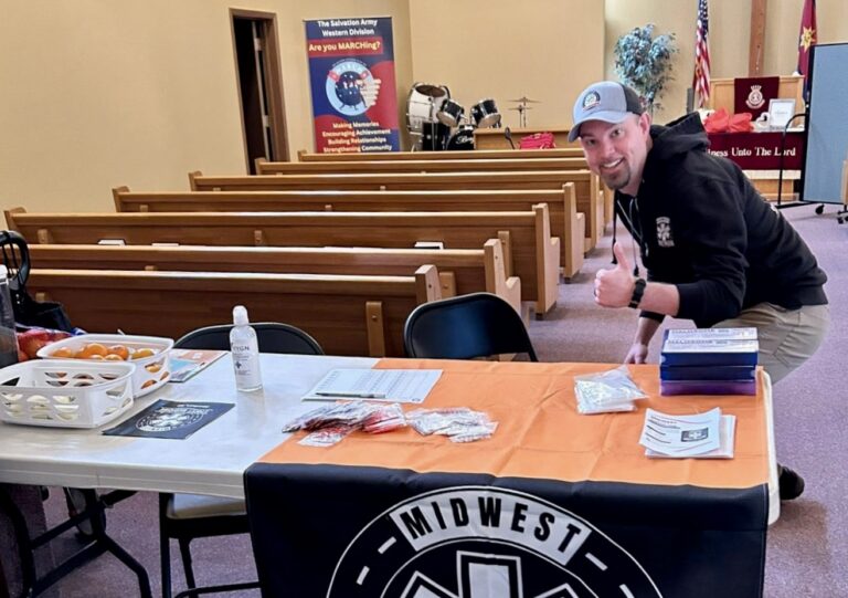 Lucas Keahey is a physician's assistant with Avera St. Luke's who volunteers forMidwest Street Medicine in Aberdeen. Courtesy photo.