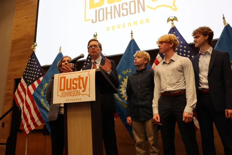 U.S. Rep. Dusty Johnson, R-S.D., announced on Monday, June 30 in Sioux Falls that he is seeking the 2026 GOP nomination for governor. Courtesy photo.