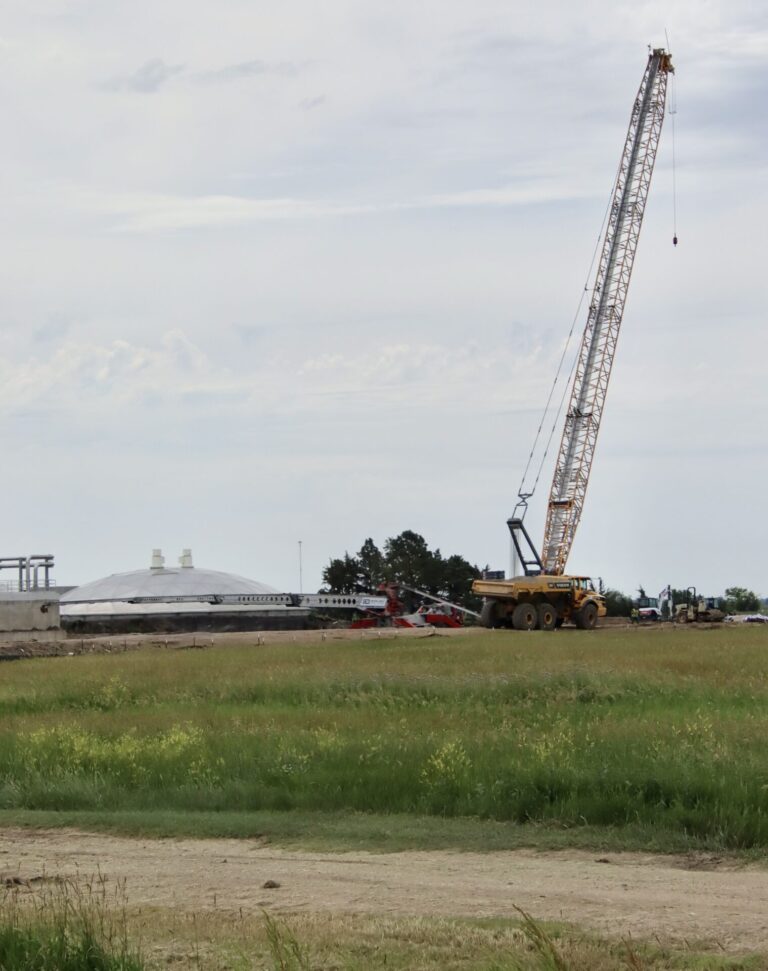 The value of a building permit to improve and expand Aberdeen's wastewater reclamation plant is $85 million, pushing the total valuation of the 559 permits issued by the city to more than $111 million through June. Aberdeen Insider photo by Scott Waltman.