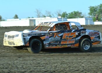 Father, 16-year-old daughter from Eureka keeping racing tradition alive for Gonskas 7 Ava Gonska of Eureka hits the second straightaway during her Street Stock heat race Friday, June 27 at Brown County Speedway. Aberdeen Insider photo by Robb Garofalo.
