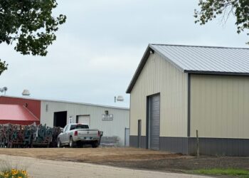 The Mega Construction Small Animal Barn is a new feature at this year's Brown County Fair. It replaces the old Bunny Barn. The fair runs from Monday, Aug. 11 through Sunday, Aug. 17. Aberdeen Insider photo by Elisa Sand.