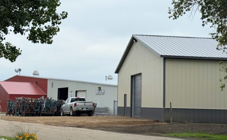 The Mega Construction Small Animal Barn is a new feature at this year's Brown County Fair. It replaces the old Bunny Barn. The fair runs from Monday, Aug. 11 through Sunday, Aug. 17. Aberdeen Insider photo by Elisa Sand.