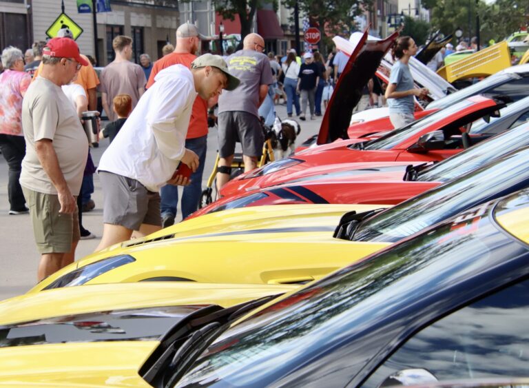 Local residents flocked to South Main Street on Saturday. Aug. 23 for Sizzlin' Summer Nights. They checked out cars, trucks and motorcycles on a mild late summer evening. Aberdeen Insider photo by Scott Waltman.