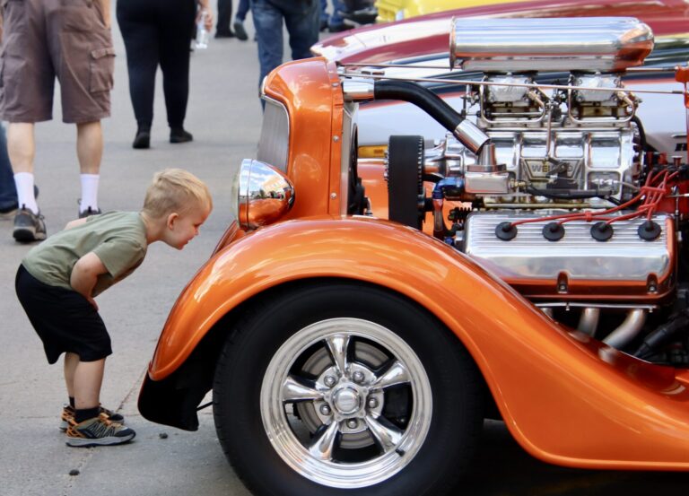 Local residents flocked to South Main Street on Saturday. Aug. 23 for Sizzlin' Summer Nights. They checked out cars, trucks and motorcycles on a mild late summer evening. Aberdeen Insider photo by Scott Waltman.