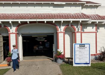 Many Brown County Fair and 4-H officials want to build a new 4-H building on the site of the current Competitive Exhibits Building. Aberdeen Insider photo by Scott Waltman.