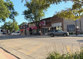 The owners of Domino's and Don's Hardware on South Main Street are concerned about the city's plan to convert part of South Main Street to two ways. Aberdeen Insider photo by Elisa Sand.