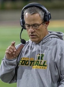 Roncalli head football coach Billy Young