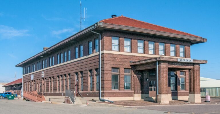 The Aberdeen Area Veterans organization has launched a capital campaign aimed at allowing the group to purchase and renovate the Milwaukee Depot to create a veteran's center. Aberdeen Insider photo by Troy McQuillen.