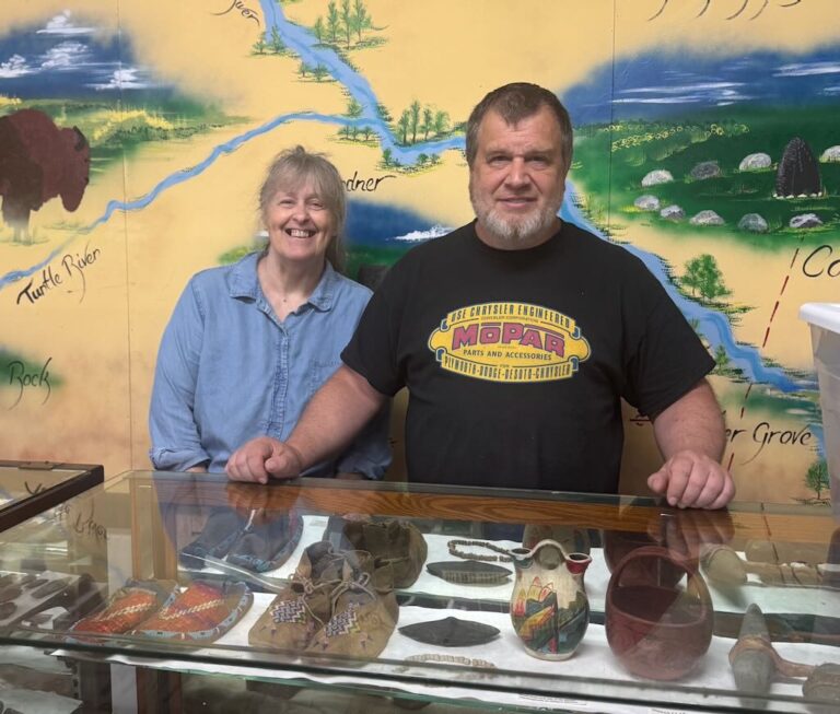Tonya and Steve Jones are the new curators at the Spink County Museum and have discovered significant mold issues in the building. Aberdeen Insider photo by Shannon Marvel.