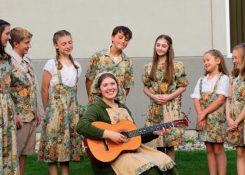 The Von Trapp family returns to the stage Oct. 15-19 at Johnson Fine Arts Center in a collaborative performance between Aberdeen Community Theatre, NSU and the Aberdeen University Civic Symphony. Courtey photo from Aberdeen Community Theatre.