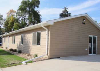This 1,500 square foot, four-bedroom home was custom built to support three people receiving services through Aspire, a local angency that serves people with cognitive disabilities. Aberdeen Insider photo by Elisa Sand.