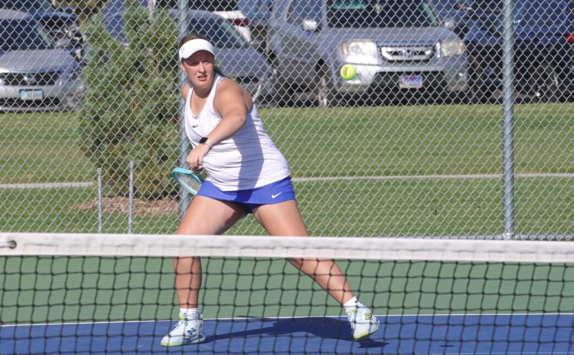 Sports roundup: Aberdeen Wings keep rolling, rustle Tauros to remain in first 3 Aberdeen Central's Estelle Riggs lines up a forehand during the Class AA high school girls state tennis tournament in Sioux Falls. She placed fifth at No. 4 singles. Photo courtesy South Dakota Public Broadcasting.