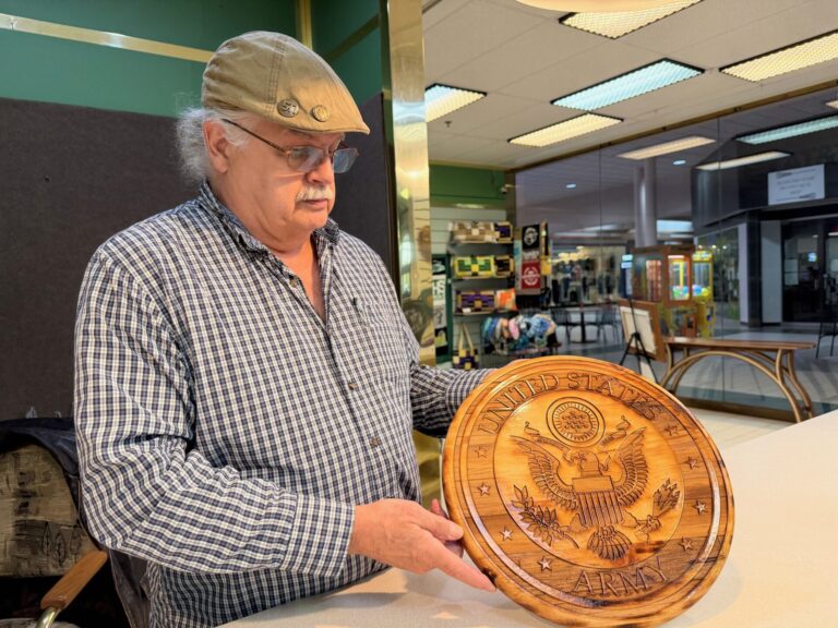 Mark Rumrey has opened Frankie's Fabulous Finds at Uptown Aberdeen, featuring products from about 15 vendors who sold items at the Malchow Plaza Farmers Market. Aberdeen Insider photo by Elisa Sand.