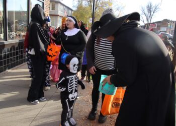 A wide variety of costumes will be on display Friday, Oct. 31 as parents bring their children downtown for Trick or Treating. Aberdeen Insider file photo.