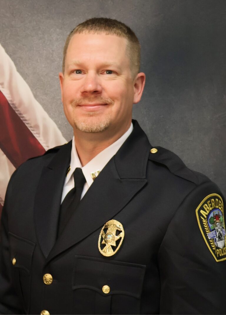 Tanner Jondahl, Aberdeen chief of police