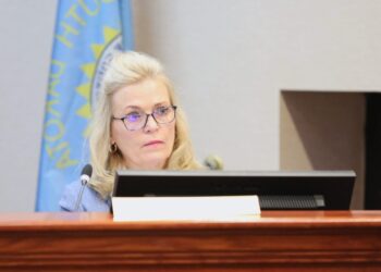 State Rep. Josephine Garcia, R-Watertown, listens to a presentation during a House Education Committee on Jan. 22, 2025, at the South Dakota Capitol in Pierre. Garcia is the chairwoman of the Medical Marijuana Oversight Committee. South Dakota Searchlight photo by Makenzie Huber.