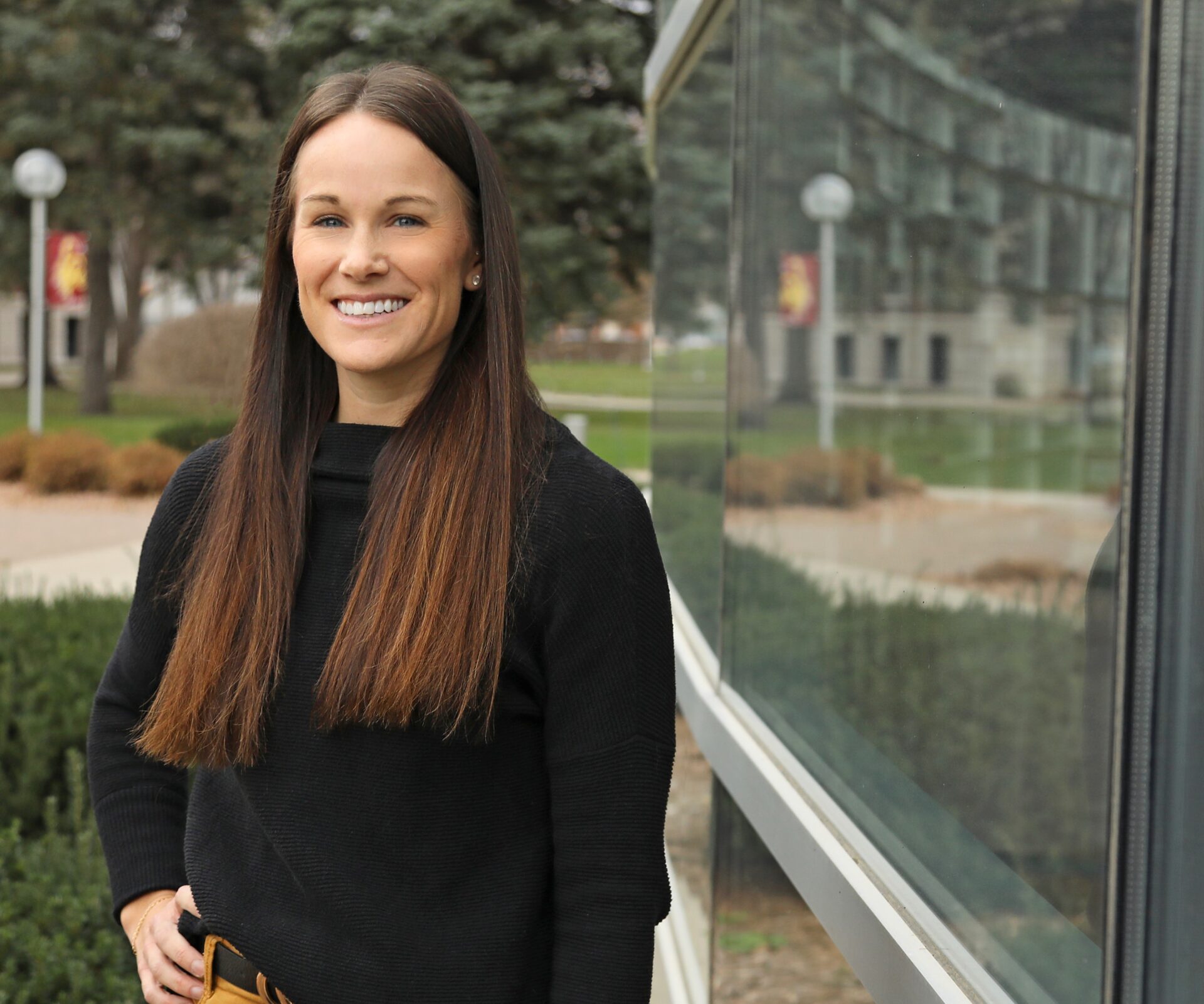 Lindsey Huber, instructor of management information systems at Northern State University,  has been selected as a TechSpark Fellow. Courtesy photo.