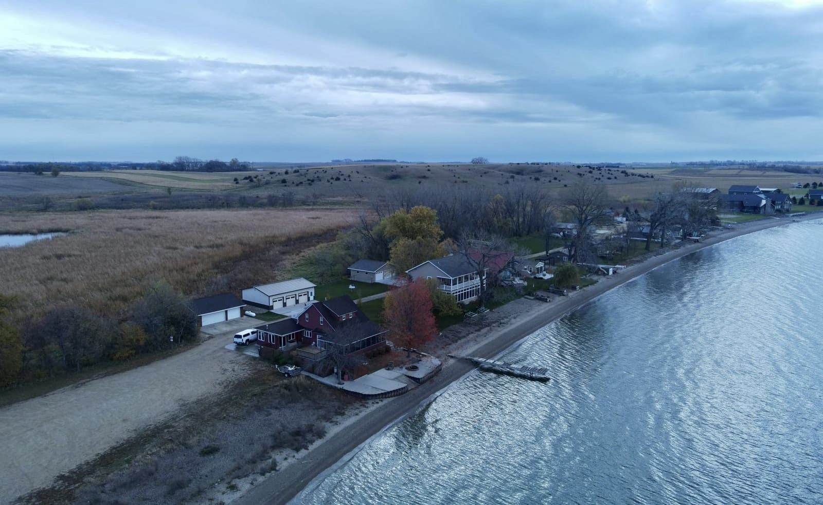 Some doubt South Dakota property tax reform will come in 2026 2 David Chicoine, former president of South Dakota State University, said the homes along this shore of Lake Poinsett saw their assessments jump 30% in one year. South Dakota News Watch photo by Kevin Killough.