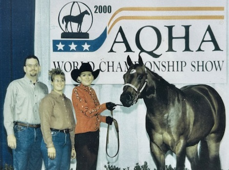 Legacy of Fordham family honored by South Dakota Quarter Horse Association 4 Kris Fordham at the 2000 American Quarter Horse World Championship Show. The Fordham family is being honored with the association's 2025 Show Legacy Award. Courtesy photo.