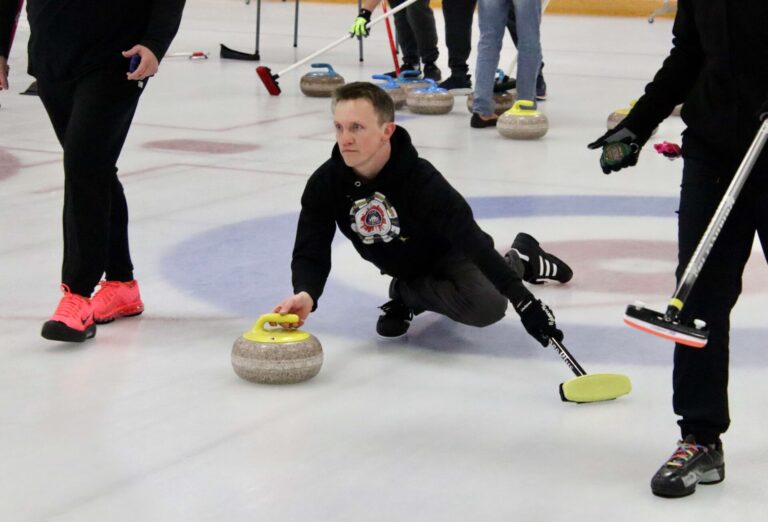 Twenty teams participated in the Aberdeen Curling Club's 2026 Broom Snapper Bonspiel at the Holum Expo Center. Saddle Creek Port Authority, a team from Omaha, Neb., won the event, which ran Friday, Jan. 2 through Sunday, Jan. 4 at the fairgrounds. In an exhibition game on Saturday, Dec. 3, a team of firefighters and paramedics beat a team of law officers 3-2. Aberdeen Insider photos by Scott Waltman.