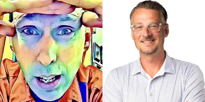 Dan Cleberg and Travis Schaunaman