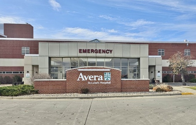 Avera St. Luke's Hospital in Aberdeen. Photo courtesy of Avera Health.