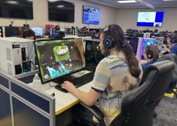 Central High School will host the South Dakota esports state tournament on Friday, Feb. 13 and Saturday, Feb. 14 at Golden Eagles Arena. Aberdeen Insider photo by Shannon Marvel.
