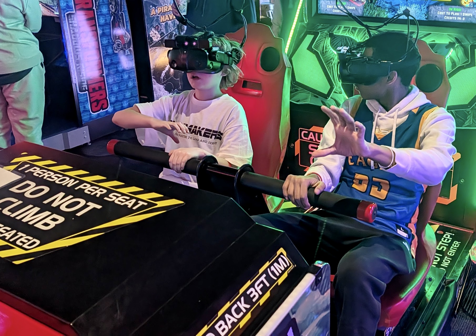 Members of the Central High School boys basketball team helped with a Playmakers event for kids with special needs at Allevity on Saturday, Jan. 31. Aberdeen Insider photo by Scott Waltman.