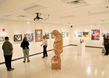 Northern State University's McQuillen Creative Group Juried Art Show opens March 2 with an opening reception set for March 6. Northern State University photo by Elizabeth Varin.