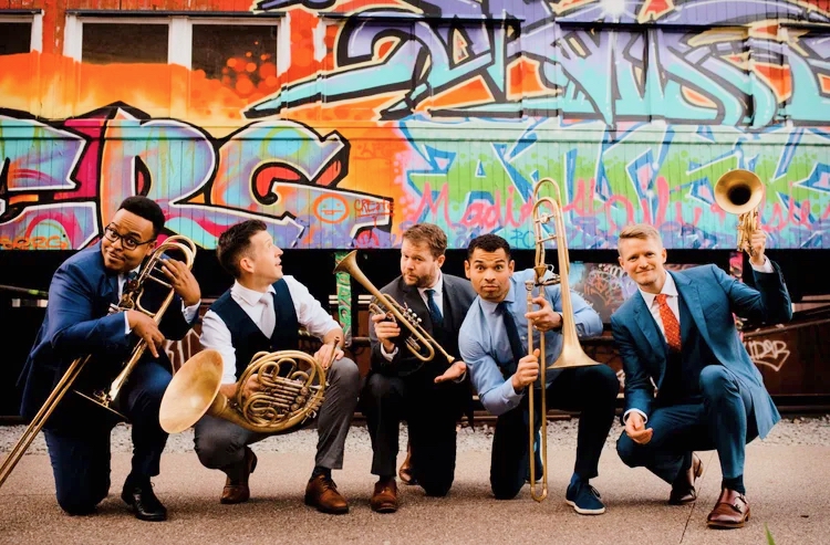 The next Aberdeen Community Concert Association concert is The C Street Brass Quintet on Sunday, Feb. 22 at the Johnson Fine Arts Center. Courtesy photo.