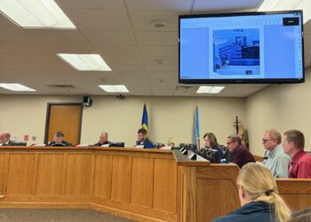 A photo from an incident in Aberdeen in August 2025 was shared at the Monday, March 2 city council meeting during which proposed changes to ordinances that ban air, pellet and BB guns from being discharged within city limits was discussed. Aberdeen Insider photo by Elisa Sand.