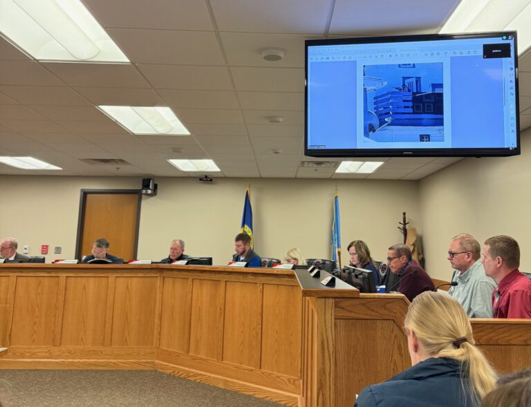 A photo from an incident in Aberdeen in August 2025 was shared at the Monday, March 2 city council meeting during which proposed changes to ordinances that ban air, pellet and BB guns from being discharged within city limits was discussed. Aberdeen Insider photo by Elisa Sand.
