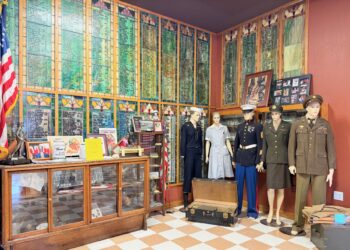 The Elks Lodge in Aberdeen has the Pheasant Canteen display available for public viewing on Thursdays and Fridays. Aberdeen Insider photo by Elisa Sand.