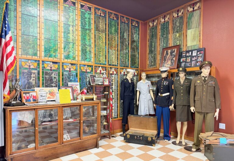 The Elks Lodge in Aberdeen has the Pheasant Canteen display available for public viewing on Thursdays and Fridays. Aberdeen Insider photo by Elisa Sand.