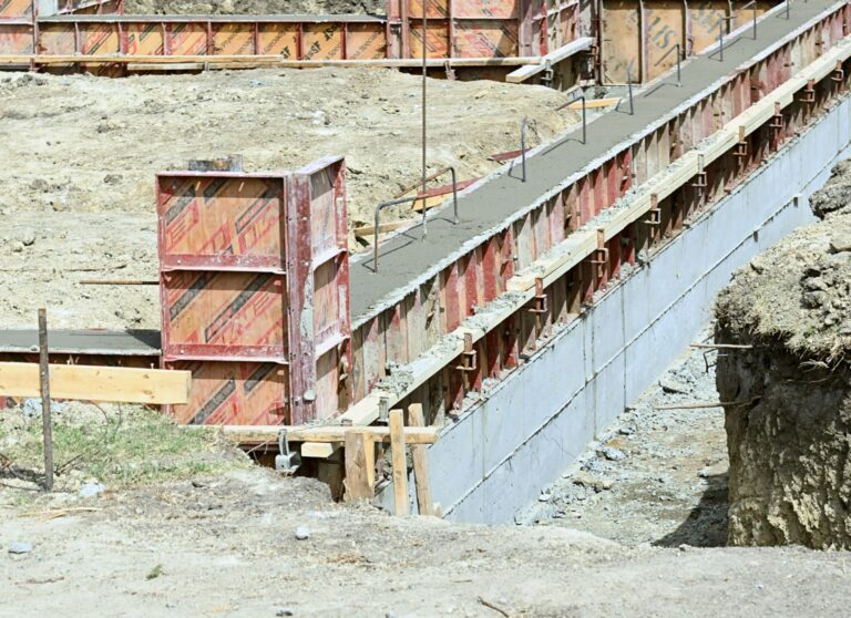 Work has begun on the foundation for a new bathroom building at the Warner Athletic Complex and the BankNorth/Dial-a-Move Field. Construction is expected to continue through mid-August on the $1.097 million project. Aberdeen Insider photo by Robb Garofalo.