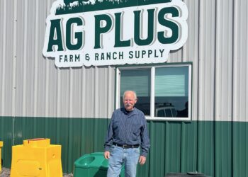 Ed Mensinger, owner of Ag Plus Farm & Ranch Supply in Aberdeen, will retire this year. Founded 50 years ago, the company has dedicated the last four years to designing and providing equipment for complete swine and poultry facilities as the industry evolved. Courtesy photo.