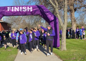 Aberdeen was one of six locations that hosted Avera's Race Against Cancer. There were 222 participants in the Aberdeen event at Wylie Park on Saturday, May 9. Courtesy photo from Avera Health.
