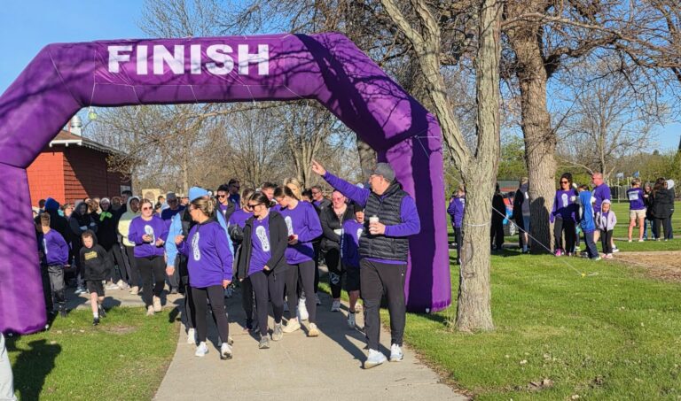 Aberdeen was one of six locations that hosted Avera's Race Against Cancer. There were 222 participants in the Aberdeen event at Wylie Park on Saturday, May 9. Courtesy photo from Avera Health.