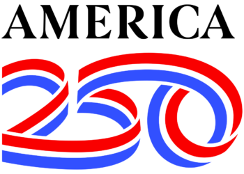 America250 logo, this day in history