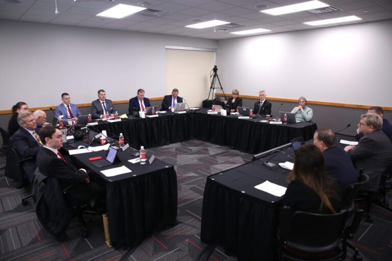 The South Dakota Board of Regents, at a meeting on Dec. 11, 2025, agreed to a tuition increase at its May meeting. South Dakota Searchlight photo by Makenzie Huber.