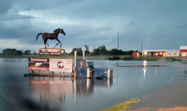 Leola Area Recovering From Flooding As McPherson Co. Get As Much As 7 Inches Of Rain