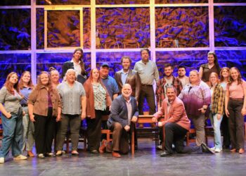 Upcoming Events: 'Come From Away' continues through Sunday; Garden Walk is June 18 4 Come From Away cast members include, back row, from left, Jennifer Barkmeier, Jason Barkmeier, Kylee Carson, middle, from left, Daisy Williams, Claire Vetter, Brenda Weishaar, Bethe Martian, Dani J McQuillen, Emily Susannah Davis, Michael Skyles, Shaun McNeely, Stephen Rowenhorst, Zach C Lopez, Diane Leitheiser, Stephanie Fritz, Oliva Winkler, Emily Magera, front, kneeling, Courtney Rott and Matthew Harmel. Courtesy photo from Aberdeen Capitol Theatre.