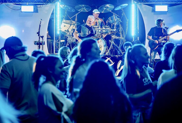 Black Hills rock band Ivory entertained fans at Malchow Plaza the evening of Thursday, June 23 during the final show of the annual free downtown summer concert series hosted by the Aberdeen Downtown Association. Aberdeen Insider photos by Troy McQuillen.