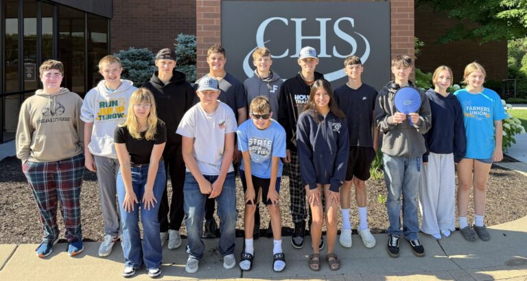 South Dakota youth traveled to Minneapolis to learn about cooperatives as part of South Dakota Farmers Union Teen Cooperative Experience. Participants were, back row, from left, Riley Mutter, Sturgis; Gabe Florence, Aberdeen; Kaiden Colomb, Mitchell; Lennox Rumpca, Webster; Kyle Olson, Aberdeen; Raymond Wynia, Wilmot; Cole LaMont, Union Center; Ethan Mutter, Sturgis; Bryn Marvel, Aberdeen, Liberty Doerr, Huron, front row, Avril Fletcher, Highmore; Chord Blotsky, Hidden Timber; Aaron Kippley, Aberdeen and Joey Bear Hill, Brookings. Courtesy photo from South Dakota Farmers Union.