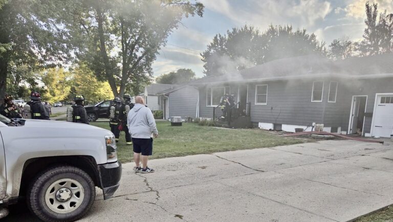 Aberdeen home damaged by Tuesday evening fire, no injuries reported 4 Nobody was injured, but a home in the 300 block of Park Avenue Southeast sustained damage as the result of a fire the evening of Tuesday, Sept. 15. Photo courtesy of Aberdeen Fire & Rescue.