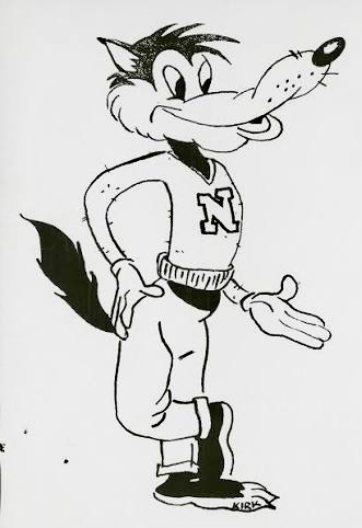 Waldo was the first logo for the Northern State Wolves. Courtesy photo.