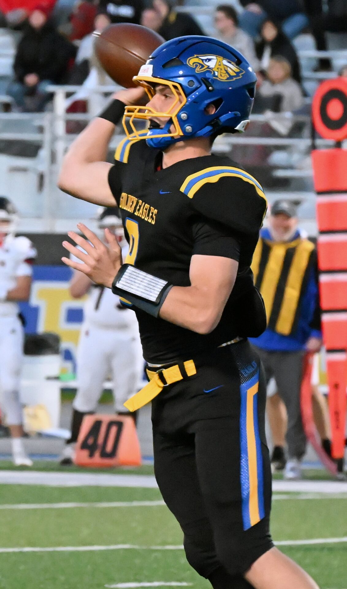 High school football roundup: Aberdeen Central shut out by Sturgis, falls to 0-6 2 Aberdeen Central quarterback Jackson Berry throws a pass into the flat during the third quarter of Central's 40-0 loss to Sturgis Friday, Oct 2 at the Brownell Activities Complex. Aberdeen Insider photo by Robb Garofalo.